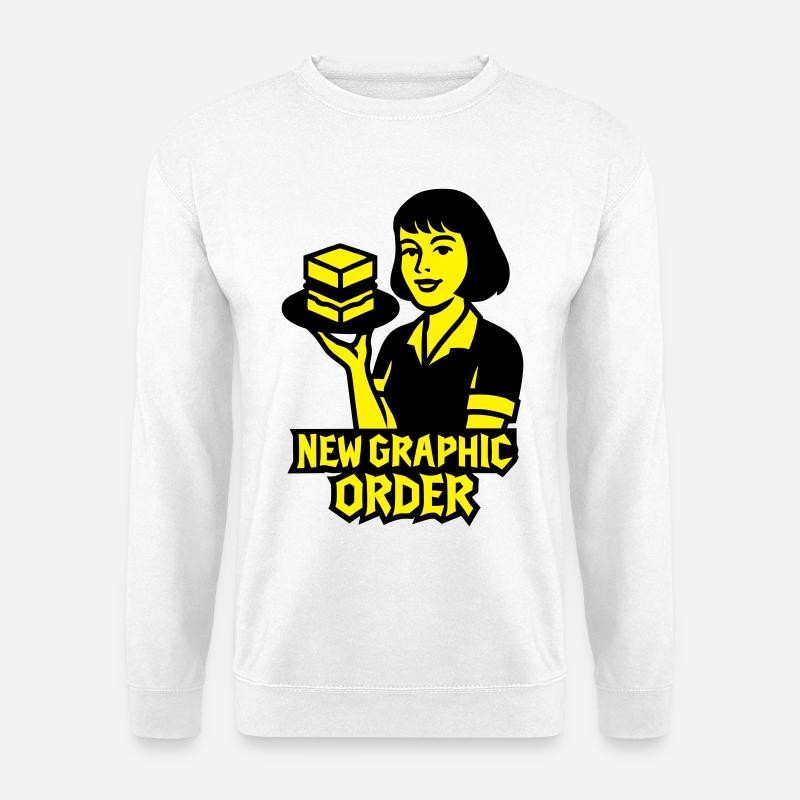 New Graphic Order #1 - Unisex Pullover - Weiß
