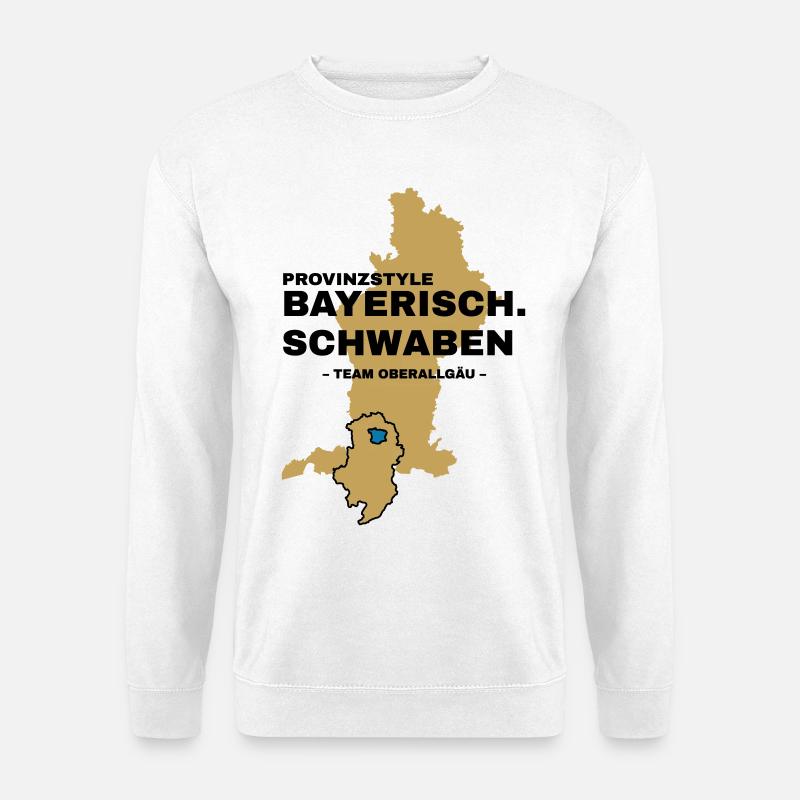 Schwaben | OBERALLGÄU - Unisex Pullover - Weiß