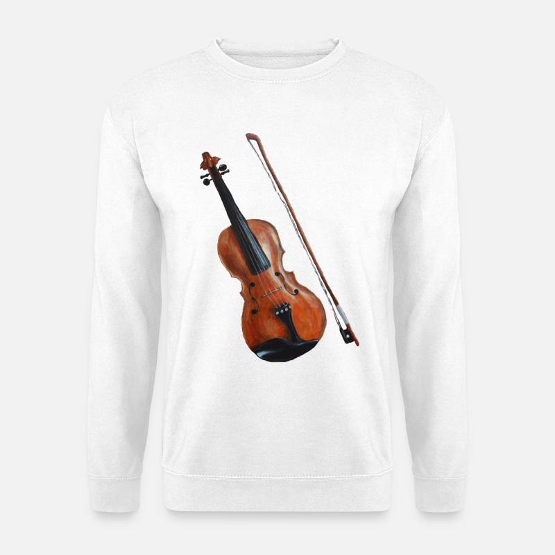 Fiddle - Sweat-shirt Unisexe - blanc