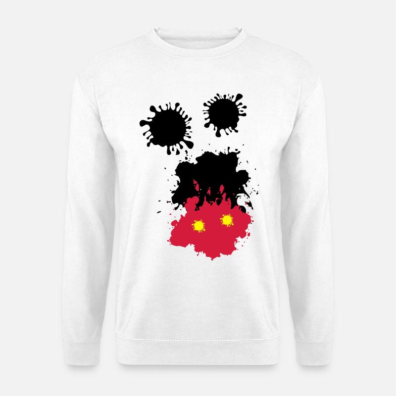 Maus-Spots - Unisex Pullover - Weiß