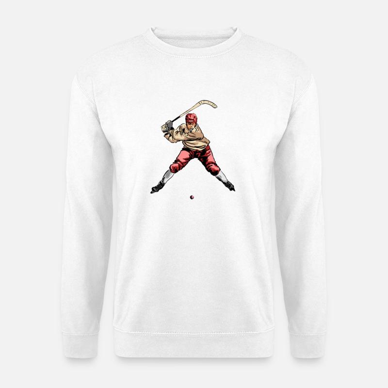 Bandy - Unisex Pullover - Weiß