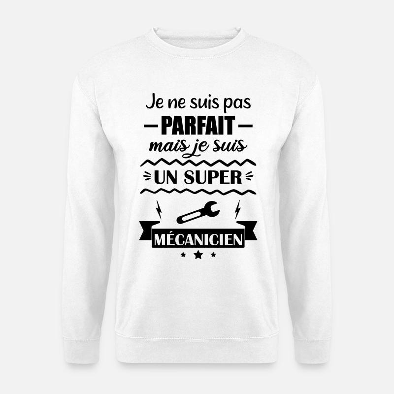 Super Mechanic Garage Tools - Unisex Sweatshirt - white