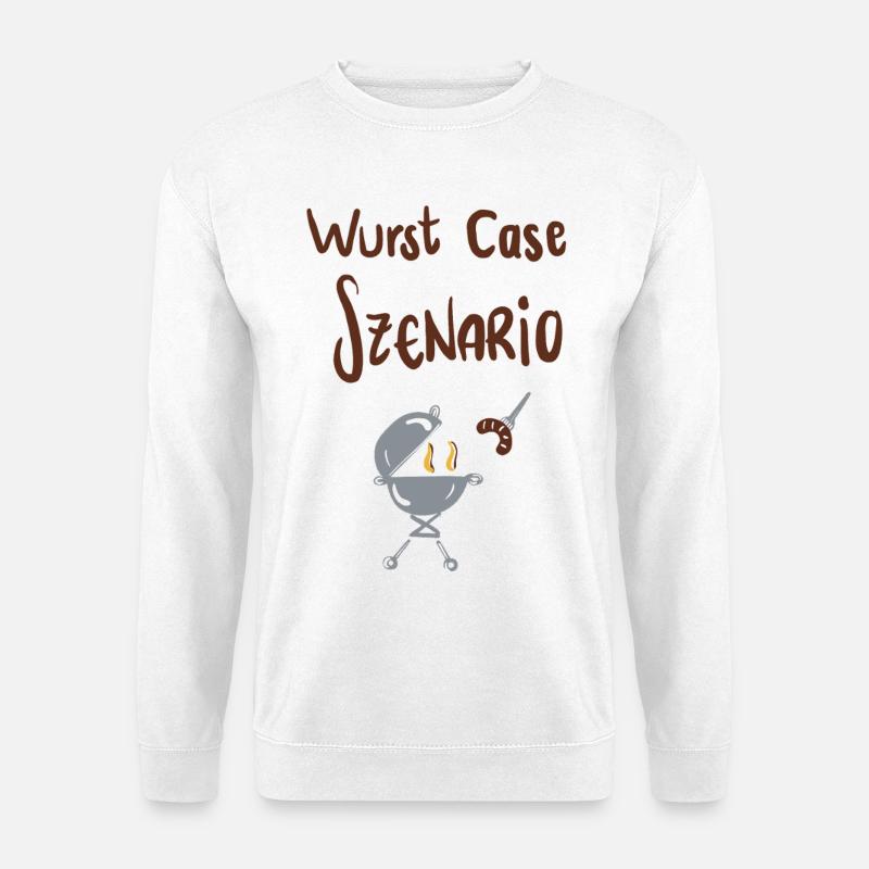 Wurst Case Szenario - Unisex Pullover - Weiß