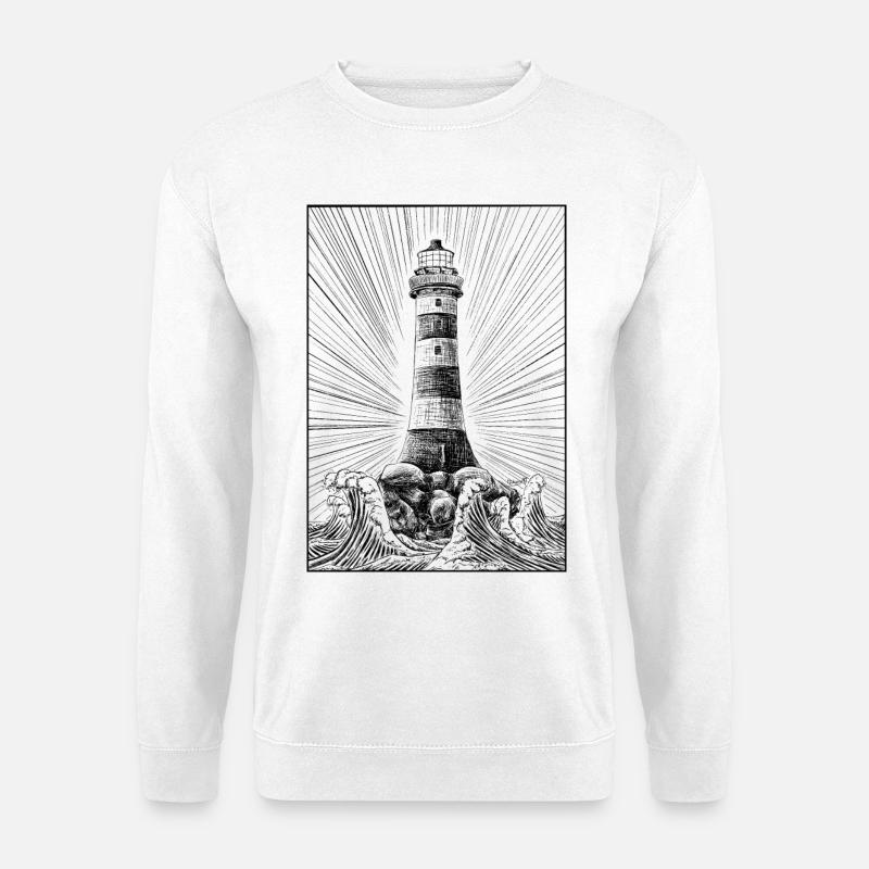 Lighthouse - Unisex Pullover - Weiß