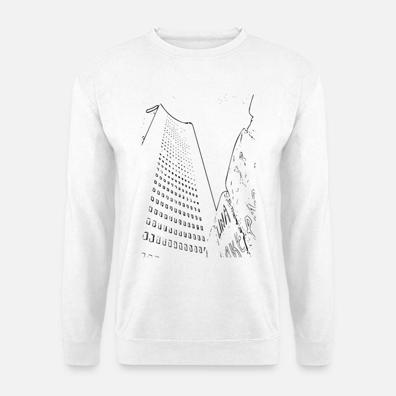 Leipzig - Sweat-shirt Unisexe - blanc