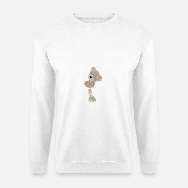 teddy - Unisex Pullover - Weiß