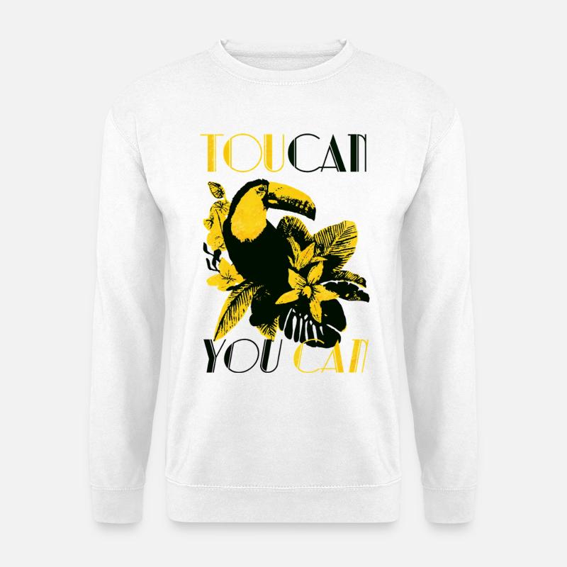 TUKAN - Unisex Pullover - Weiß