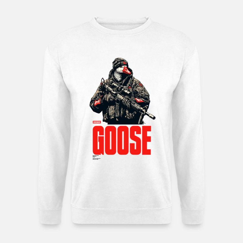 Codename Goose - Unisex Sweatshirt - white