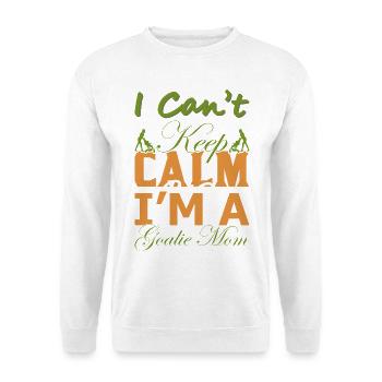 Cadeau drôle de maman gardien – Chemise Je n’arrive pas à garder son calme - Sweat-shirt Unisexe - blanc - Devant