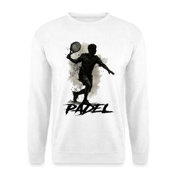 Padel - Unisex Pullover - Weiß - Vorne
