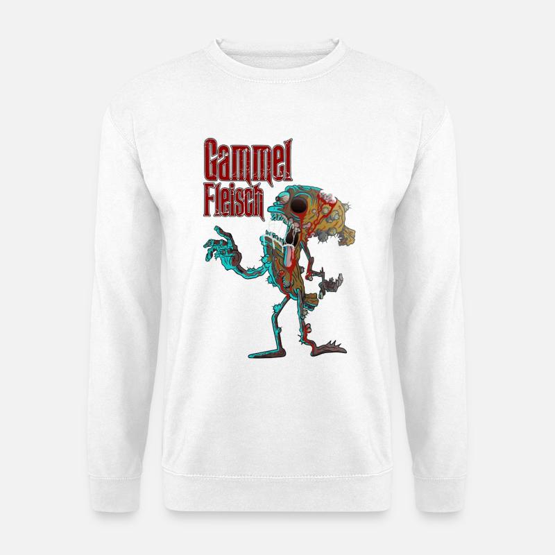 Gammelfleisch - Unisex Pullover - Weiß