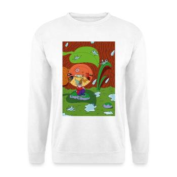 petite_lutine - Unisex Sweatshirt - white - Front