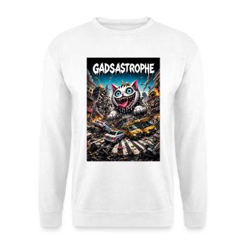 Gadsatrophe  - Unisex Pullover - Weiß - Vorne