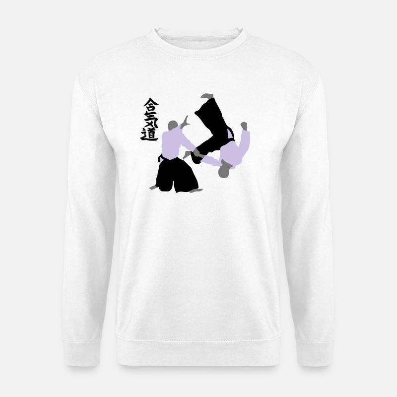 aikido - Unisex Pullover - Weiß