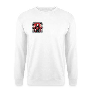 Samouraï Panda Guerrier - Sweat-shirt Unisexe - blanc - Devant