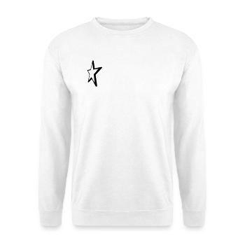 Stern - Unisex Pullover - Weiß - Vorne
