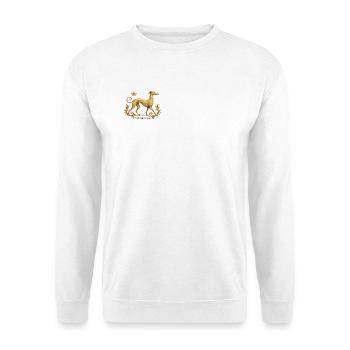 Free the Galgo - Embroidery Nr01 - Unisex Sweatshirt - white - Front