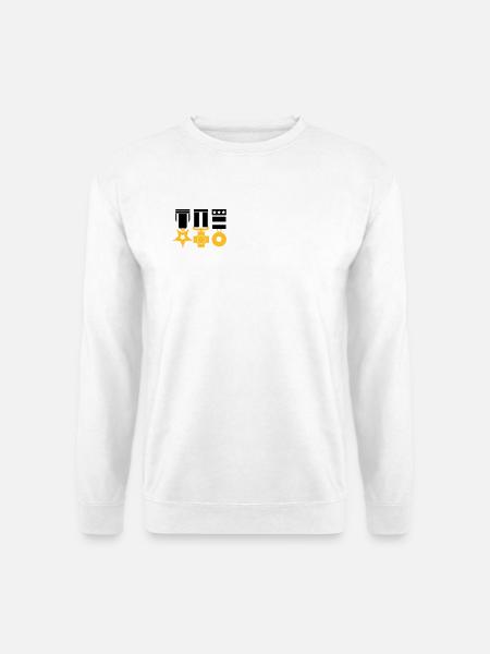 médailles - Sweat-shirt Unisexe - blanc