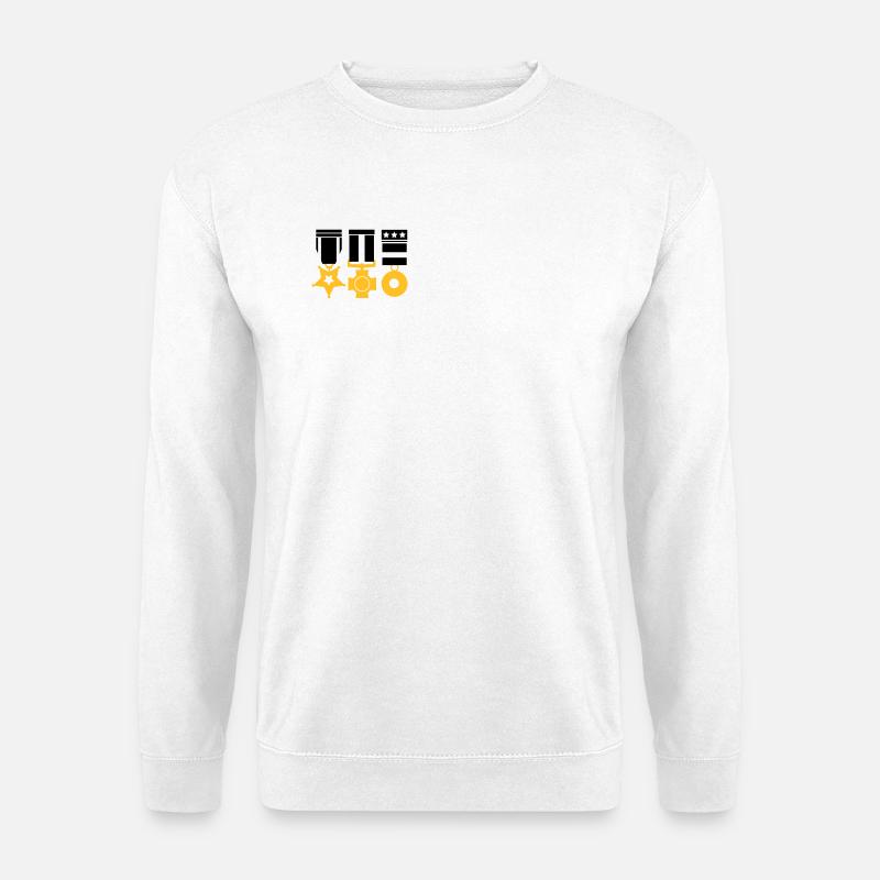 medals - Unisex Sweatshirt - white