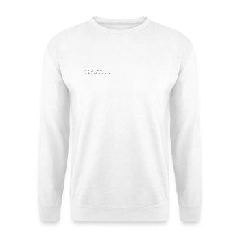 Know Jesus know peace hoodie and shirt - Unisex Sweatshirt - white - Front