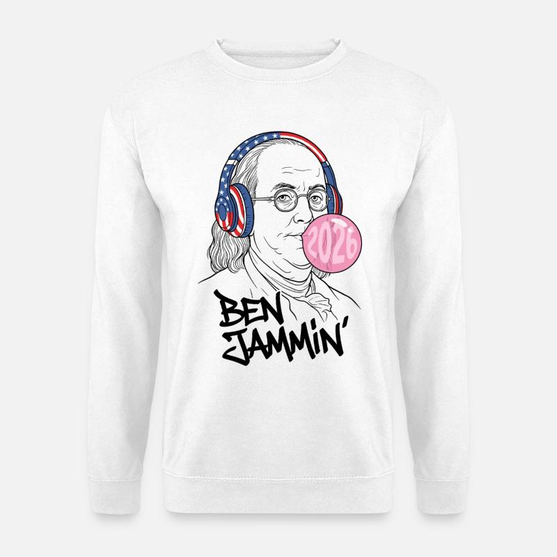 Ben Jammin 2026 - Unisex Pullover - Weiß