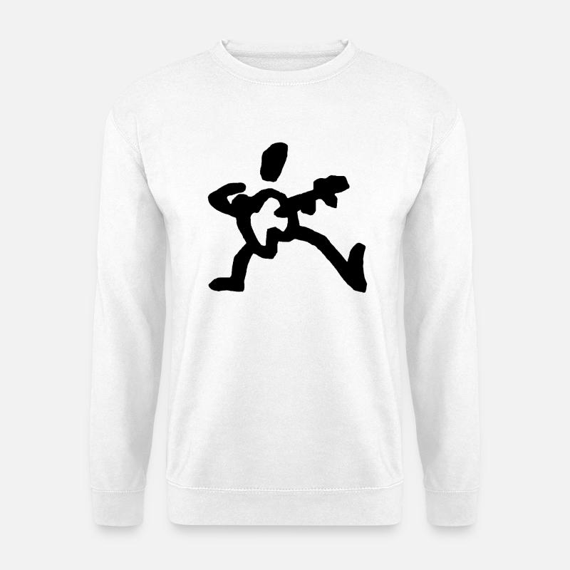 Wilderer-black - Unisex Pullover - Weiß