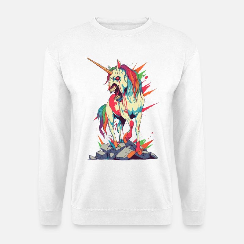 Uglycorn - Unisex Pullover - Weiß