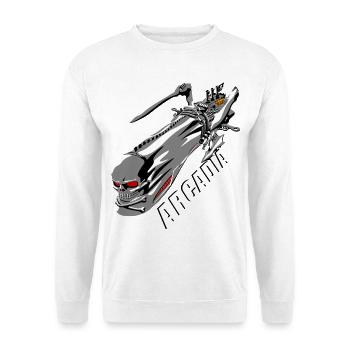Arcadia - Unisex Pullover - Weiß - Vorne