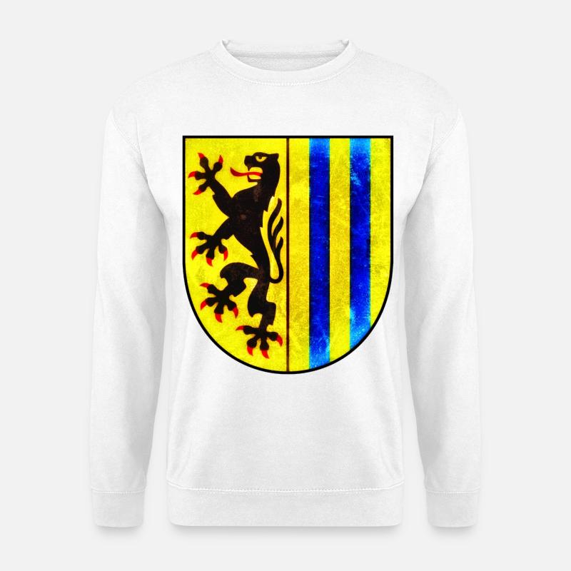 Leipzig - Leipziger Wappen - Unisex Pullover - Weiß