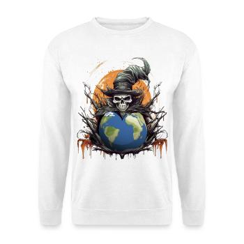 Der Tod der Erde Umweltschutz Planet - Unisex Pullover - Weiß - Vorne