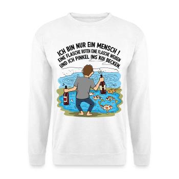 5821 - Sweat-shirt Unisexe - blanc - Devant