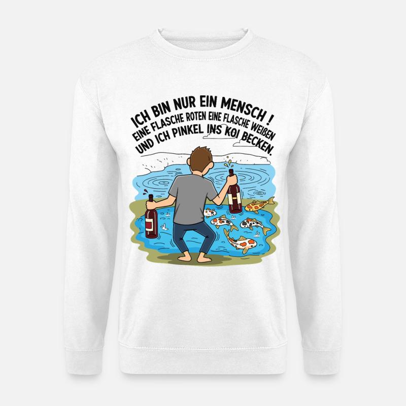 5821 - Unisex Pullover - Weiß