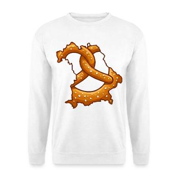 Bavaria Brezn | Herzhaftes Bayern - Unisex Pullover - Weiß - Vorne