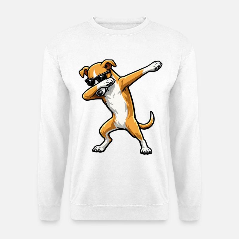 Tabbing Galgo Español - Sweat-shirt Unisexe - blanc