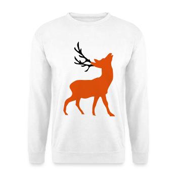 stag - Felpa unisex - bianco - Fronte