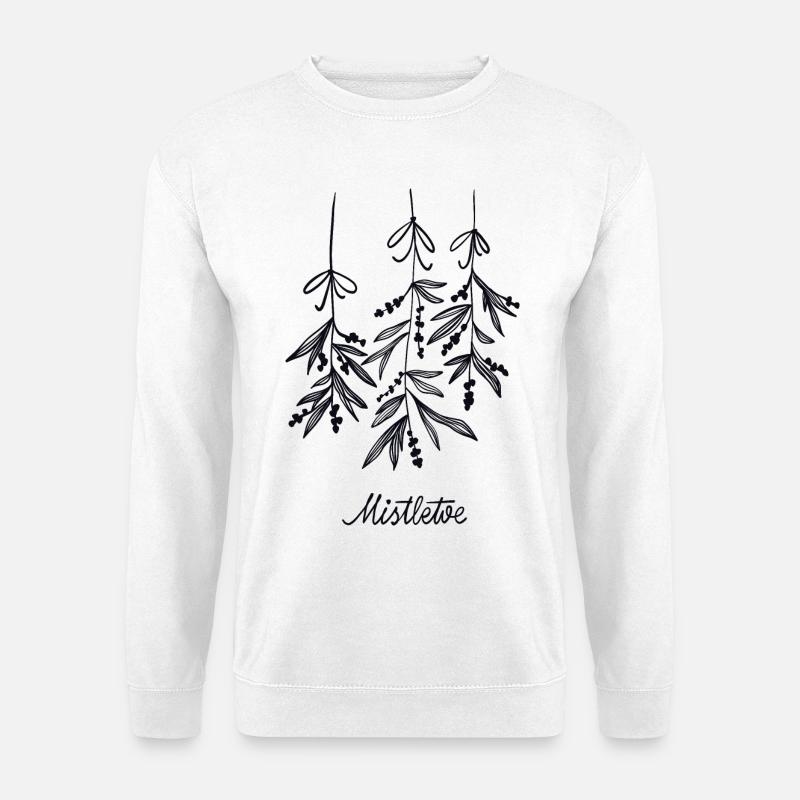 Mistel - Unisex Pullover - Weiß