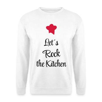 Let's rock the Kitchen - Unisex Sweatshirt - white - Front