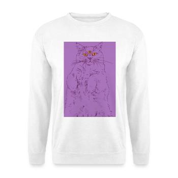 ICH SEHE DICH - Unisex Pullover - Weiß - Vorne