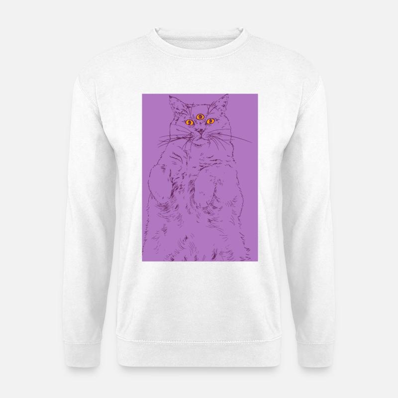ICH SEHE DICH - Unisex Pullover - Weiß