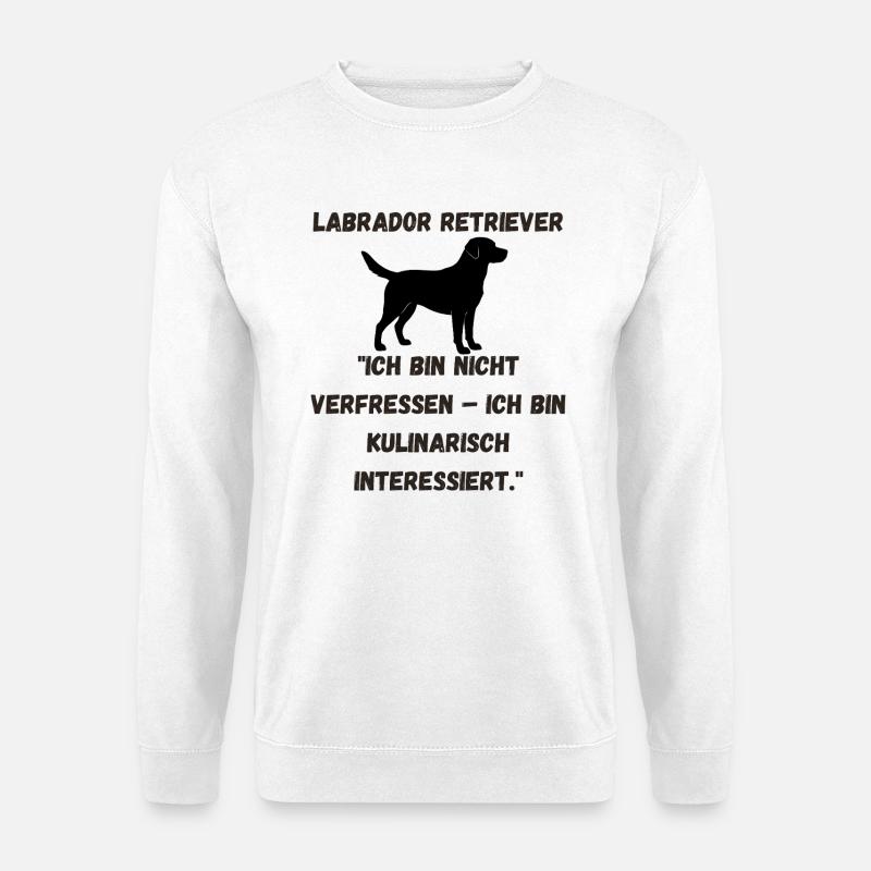 Labbi-1- - Unisex Pullover - Weiß