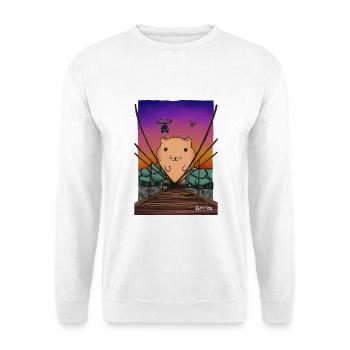 War-Hamster - Unisex Pullover - Weiß - Vorne