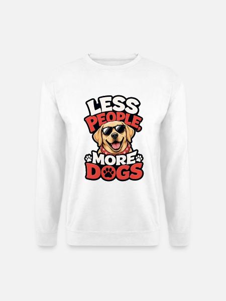 Labrador Retriever - Unisex Pullover - Weiß