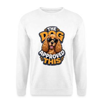English Cocker Spaniel - Unisex Sweatshirt - white - Front