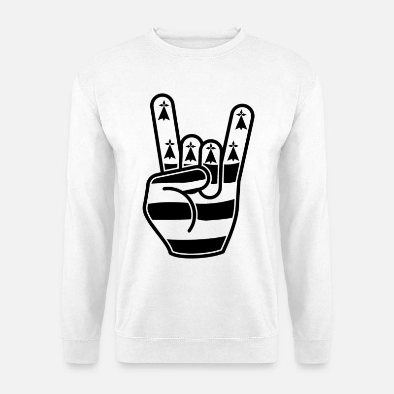 Rock Breizh - Unisex Pullover - Weiß