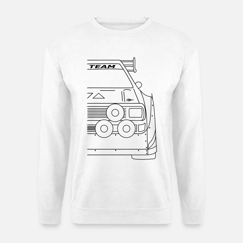 Rallye S1 E2 Sport Quattro Front - Unisex Pullover - Weiß