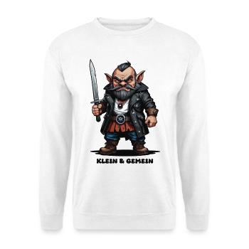Petit nain maléfique - Sweat-shirt Unisexe - blanc - Devant