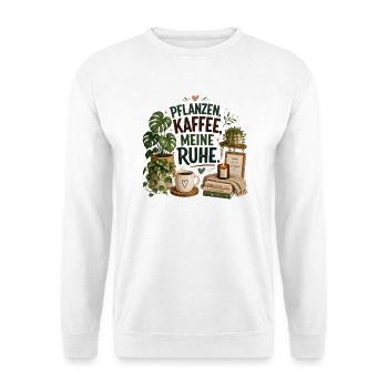 Plants - Coffee - Tranquility - Unisex Sweatshirt - white - Front