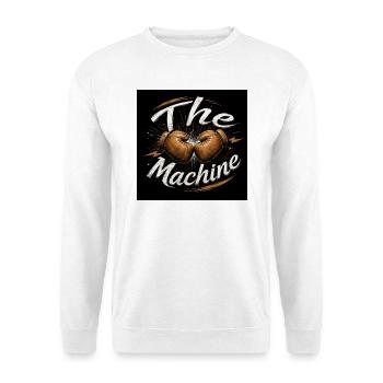 The Machine Boxing - Unisex Pullover - Weiß - Vorne