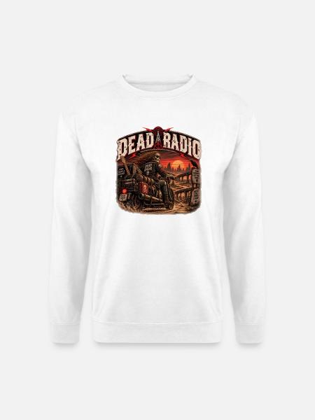 TOTES RADIO | Fahrt auf die letzte Frequenz - Unisex Pullover - Weiß