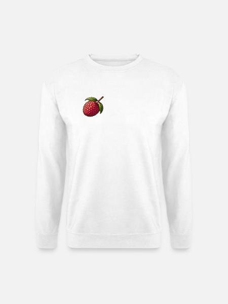 Bunte Litschi - Unisex Pullover - Weiß